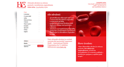 Desktop Screenshot of hae-imuno.cz